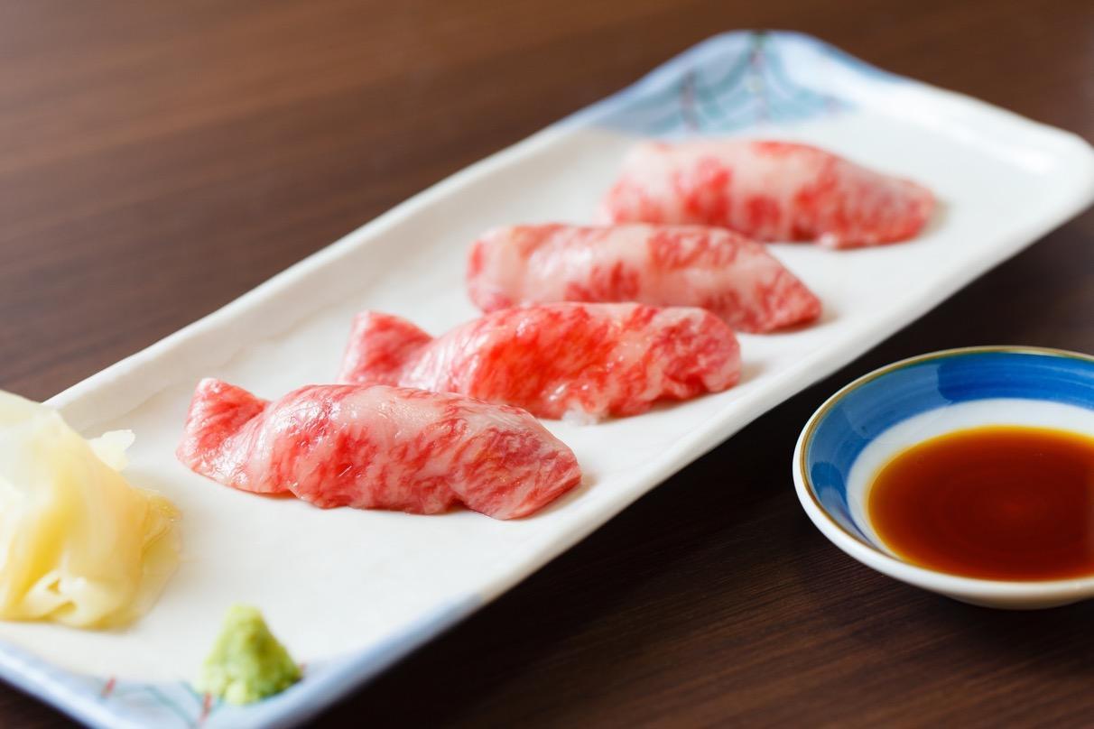 人気の和牛寿司