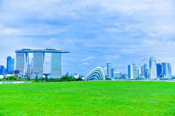 シンガポールは緑も豊かな美しい街です