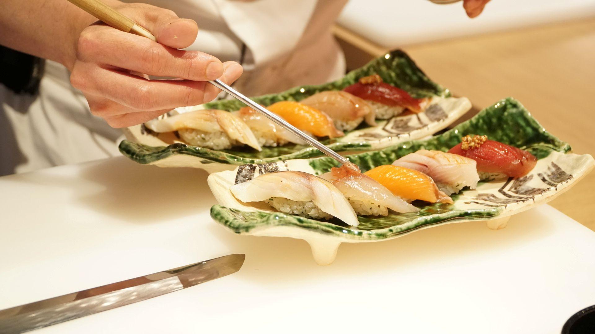 欧州で手に入る最高級の魚を使った鮨