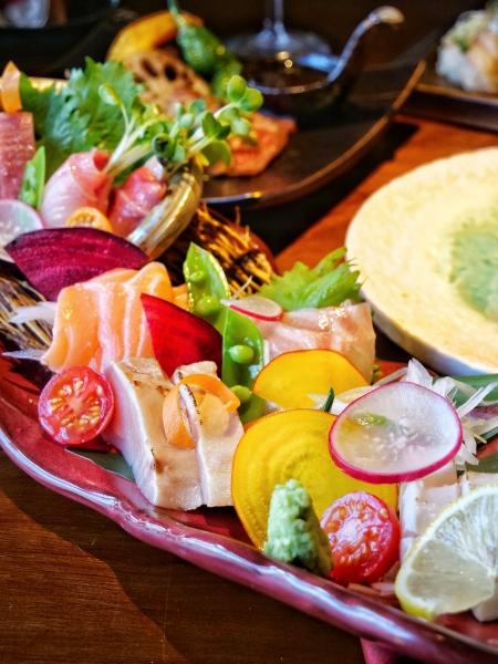 創作和食が人気です